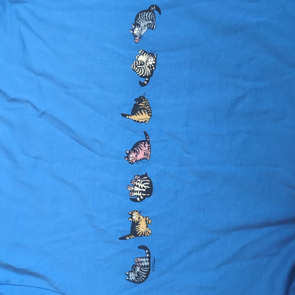 XL Crazy Shirts B. Kilban Cat Shirt - Picture 5 of 9